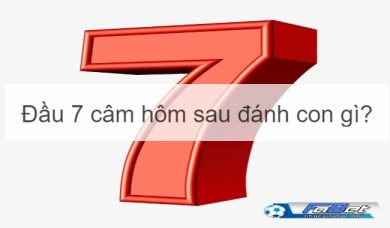 Bí kíp đầu 7 câm hôm sau đánh con gì sẽ thắng lớn?