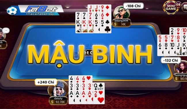 Mậu binh - Game bài chiến thuật đấu trí