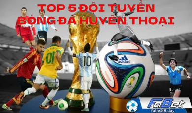 Top 5+ đội tuyển bóng đá